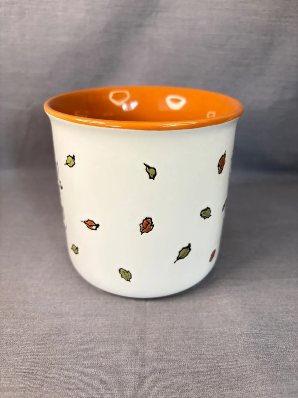 Peanuts Snoopy Mug Coffee Tea Fall Autumn Leaves Large 20 oz. 